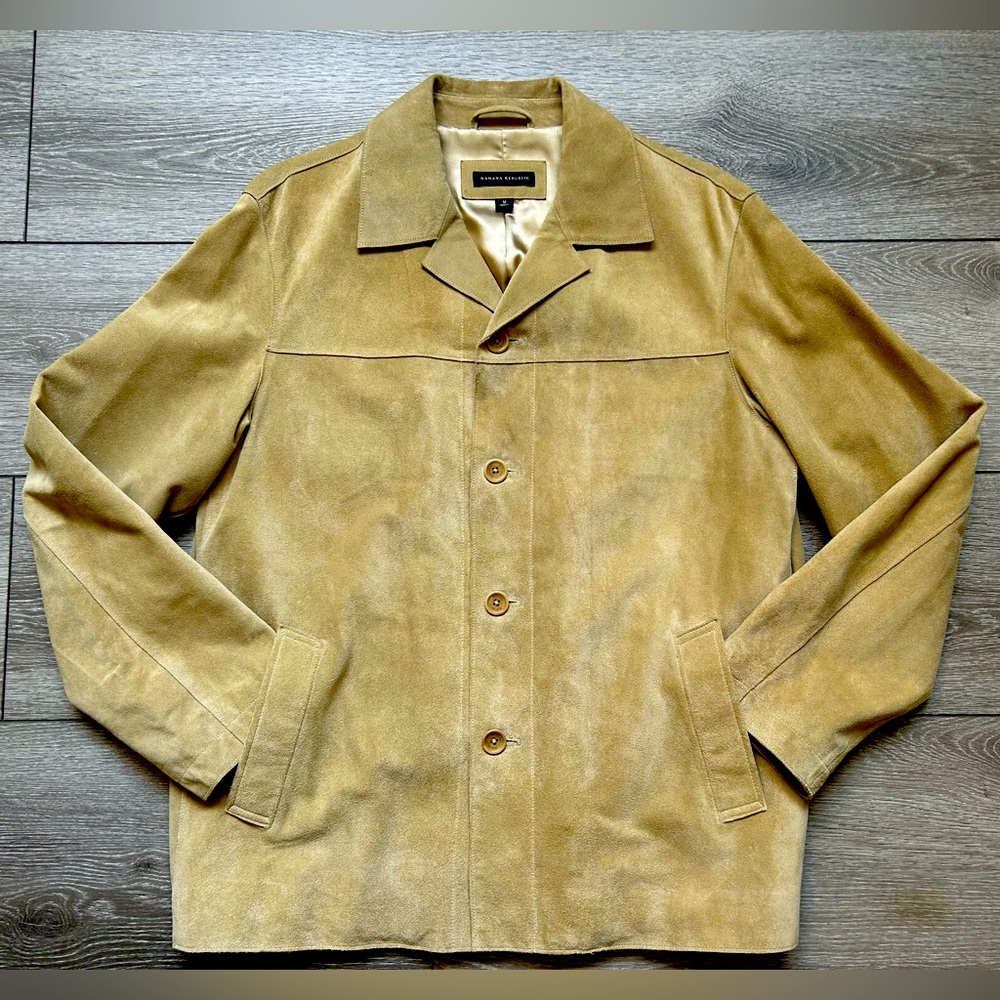 Banana Republic Tan overcoat Jacket